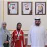 محمد الشرقي يلتقي ماجدة الكتبي لفوزها بالميدالية البرونزية في بطولة الألعاب الآسيوية بماليزيا