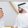 محمد الشرقي يقدم واجب العزاء في وفاة مريم علي بن صباح الزحمي