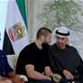 رئيس الدولة يستقبل بطل العالم في الوزن المتوسط في منافسات يو اف سي