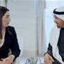 رئيس الدولة يستقبل وزيرة الشؤون في أرمينيا