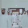 راشد ومكتوم الشرقي يقدمان واجب العزاء في وفاة مراد ميرزا البلوشي