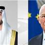 رئيس الدولة ورئيس المجلس الأوروبي يبحثان علاقات التعاون بين الإمارات والاتحاد الأوروبي والتطورات الإقليمية
