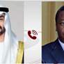 رئيس الدولة يتلقى اتصالا هاتفيا من رئيس وزراء توغو أدان خلاله الاعتداءات الايرانية التي تستهدف الامارت