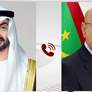 رئيس الدولة يبحث خلال اتصال هاتفي مع رئيس موريتانيا التطورات في المنطقة