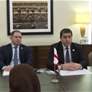 صقر غباش يلتقي رئيس البرلمان الجورجي على هامش اجتماعات الاتحاد البرلماني الدولي بإسطنبول
