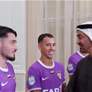 رئيس الدولة يستقبل فريق نادي العين لكرة القدم بمناسبة فوزه بلقب "دوري أدنوك للمحترفين "