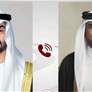 رئيس الدولة يتلقى اتصالاً هاتفياً من أمير قطر