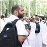 حجاج دولة الامارات يقفون على صعيد عرفات لاداء ركن الحج الاعظم