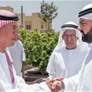 محمد الشرقي يقدم واجب العزاء في وفاة حمد سيف اليماحي
