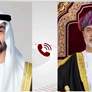 رئيس الدولة وسلطان عمان يبحثان هاتفياً العلاقات الأخوية والتطورات الإقليمية