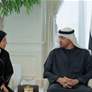 رئيس الدولة يستقبل فريق عمل جناح الإمارات في "إكسبو 2025 أوساكا" في اليابان