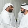 محمد الشرقي يقدم واجب العزاء في وفاة حامد مفتاح حامد المسماري