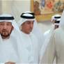 منصور بن زايد يحضر مأدبة الافطار التي اقامها محمد بن بطي آل حامد