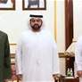 محمد الشرقي يلتقي الباحث هادي اللواتي ويتبادلان الحديث حول القيم المعنوية في التراث الإسلامي