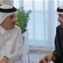 رئيس الدولة يستقبل رئيس مجلس الوزراء وزير خارجية قطر