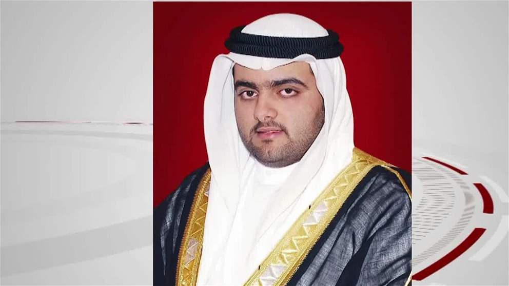 محمد الشرقي يهنئ ولي عهد أم القيوين بمناسبة عقد قرانه على كريمة محمد بن حمدان