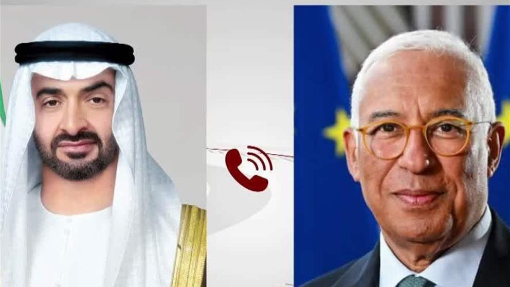 رئيس الدولة يبحث مع رئيس المجلس الأوروبي هاتفيا سبل تعزيز العلاقات بين الإمارات والاتحاد الأوروبي والتطورات الإقليمية