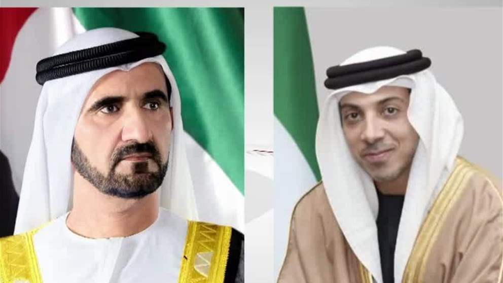 محمد بن راشد ومنصور بن زايد يهنئان رئيس وزراء رومانيا