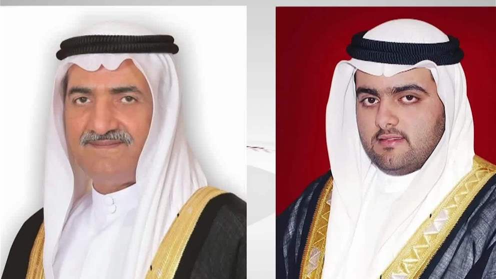حاكم الفجيرة وولي عهده يعزيان أمير الكويت بوفاة الشيخ فهد صباح
