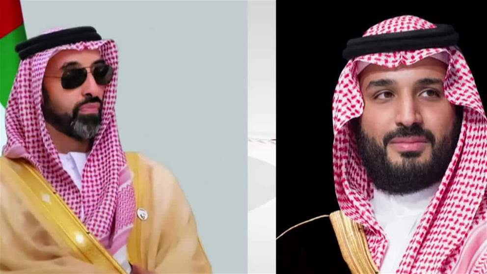 ولي عهد السعودي يستقبل طحنون بن زايد