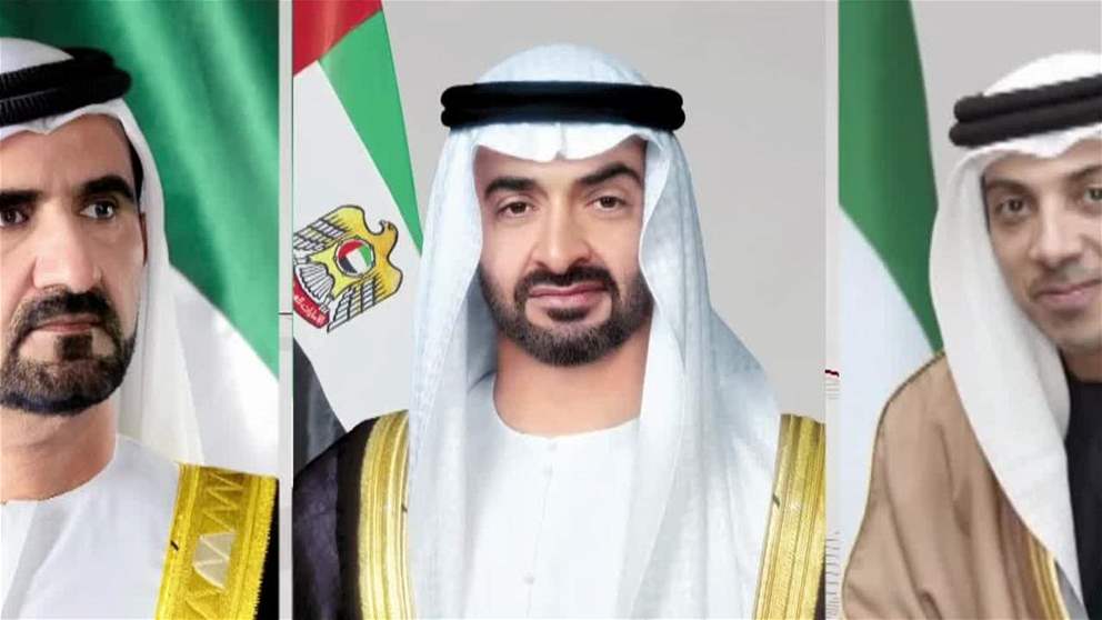 رئيس الدولة ونائباه يهنئون رئيس جمهورية القمر المتحدة بذكرى استقلال بلاده