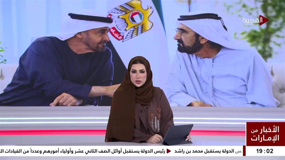 رئيس الدولة يستقبل محمد بن راشد
