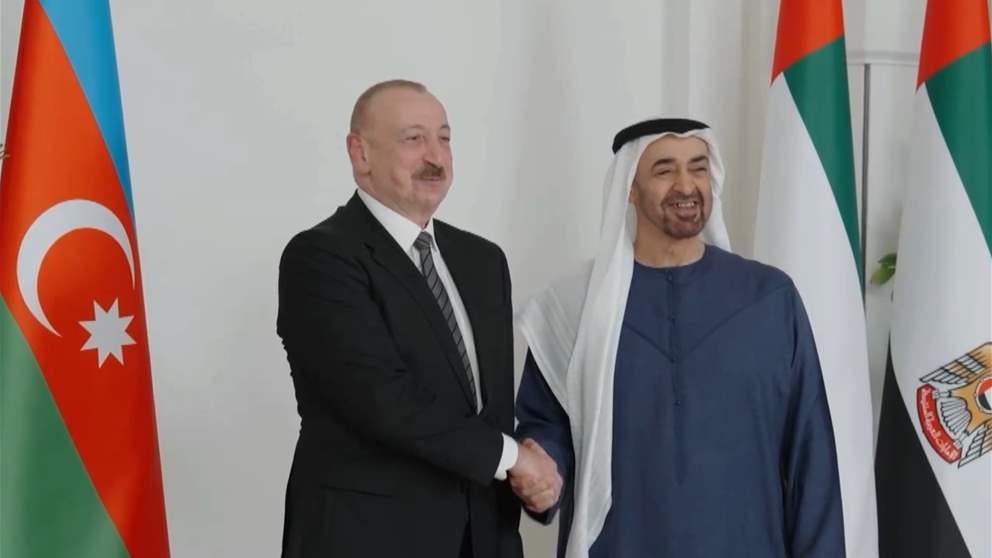 رئيس الدولة ورئيس أذربيجان يبحثان علاقات التعاون بين البلدين 