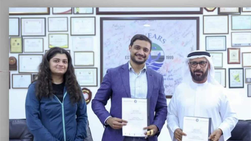 نادي الفجيرة الدولي للرياضات البحرية يوقع عقد تشغيل صالة رياضية وناد صحي مع شركة فيلوسيتي للياقة البدنية