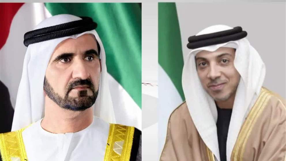 محمد بن راشد ومنصور بن زايد يهنئان رئيسة وزراء أوكرانيا 