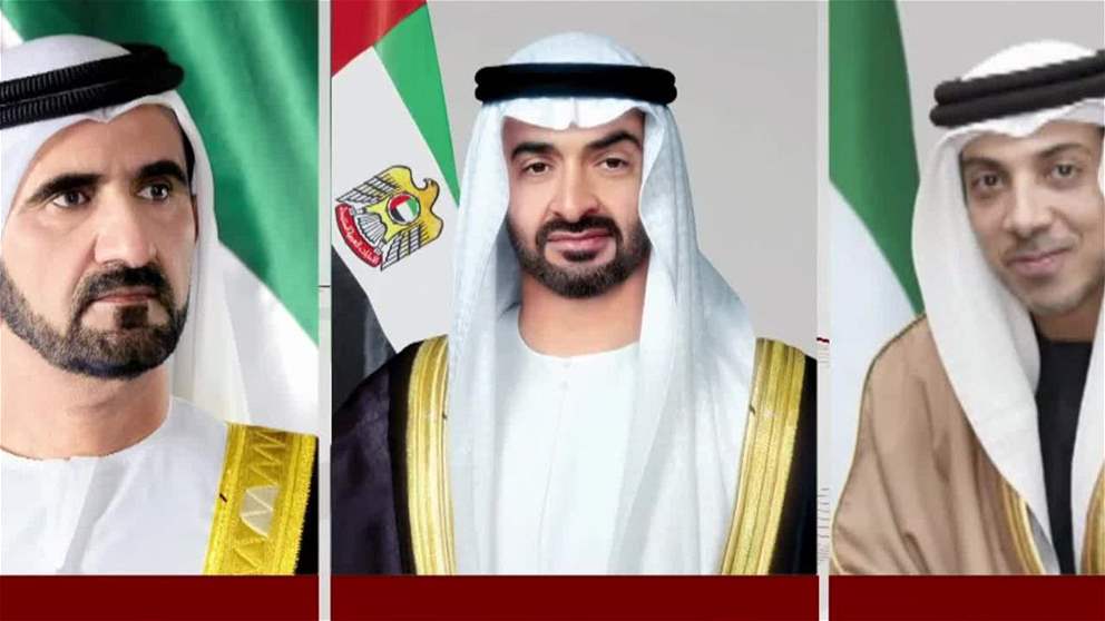 رئيس الدولة ونائباه يهنئون رئيسي المالديف وليبيريا بذكرى استقلال بلديهما