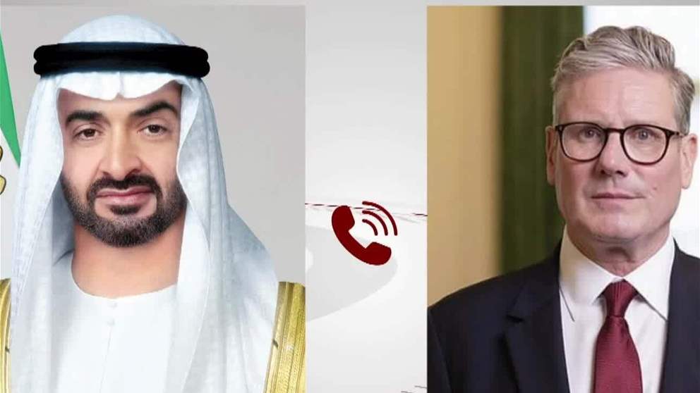 رئيس الدولة ورئيس وزراء بريطانيا يبحثان هاتفياً علاقات البلدين والتطورات الإقليمية