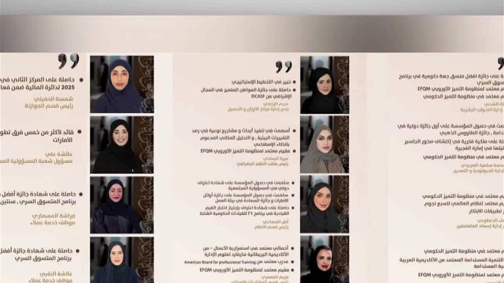 الفجيرة للموارد الطبيعية تكرّم المرأة الإماراتية وتستعرض إنجازات رائدة في مسيرتها المهنية