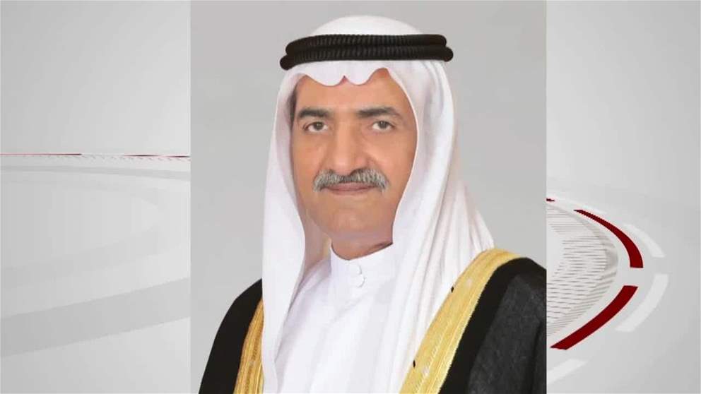 حاكم الفجيرة يعزي أمير الكويت بوفاة الشيخ علي عبد الله