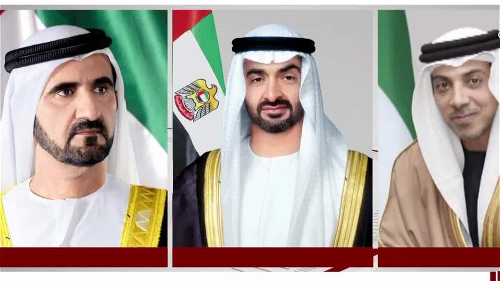 رئيس الدولة ونائباه يهنئون رئيس سلوفاكيا بذكرى اليوم الوطني لبلاده