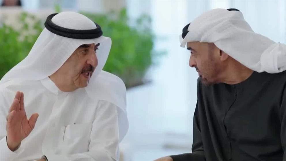 رئيس الدولة يستقبل حاكم أم القيوين