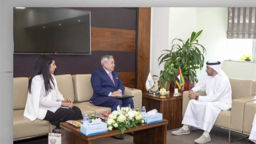" غرفة الفجيرة " تبحث سبل تأسيس علاقات بين أصحاب الاعمال في الامارة وجمهورية بيرو