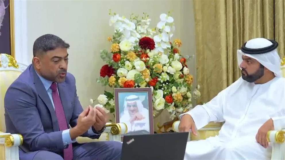 محمد الشرقي يلتقي بدرية الحوسني ويطلع على نظام ميديا انفو للمكتبات الرقمية والارشفة