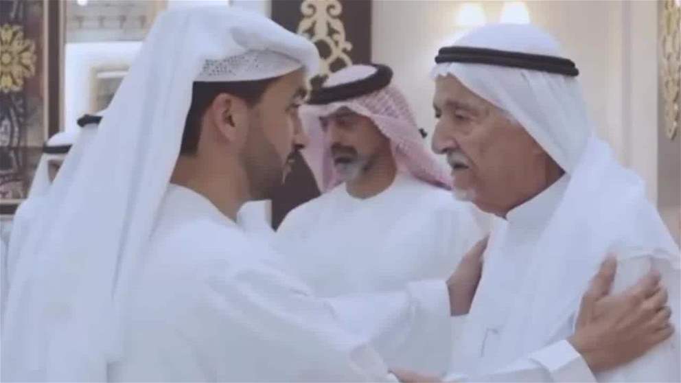 راشد الشرقي ومكتوم الشرقي يقدمان واجب العزاء في وفاة الشيخة حصة عبيد محمد مفتاح الشامسي