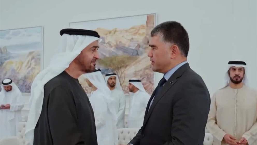 رئيس الدولة يستقبل المشاركين في معرض ومؤتمر " جلوبال ريل 2025 "