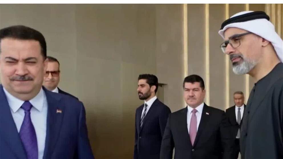رئيس الدولة ورئيس وزراء العراق يبحثان علاقات البلدين والتطورات الإقليمية