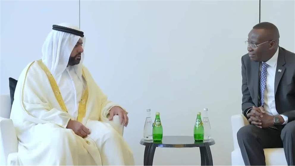 محمد الشرقي يلتقي نائب رئيس الوزراء ووزير الاقتصاد الوطني في جمهورية الكونغو الديمقراطية 