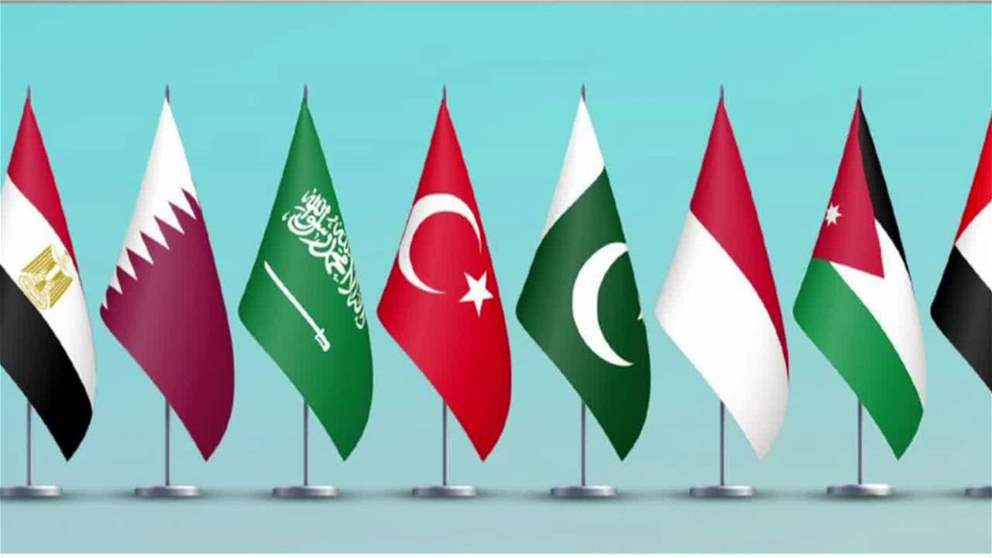 بيان مشترك لوزراء خارجية الإمارات والأردن وإندونيسيا وباكستان وتركيا والسعودية وقطر ومصر
