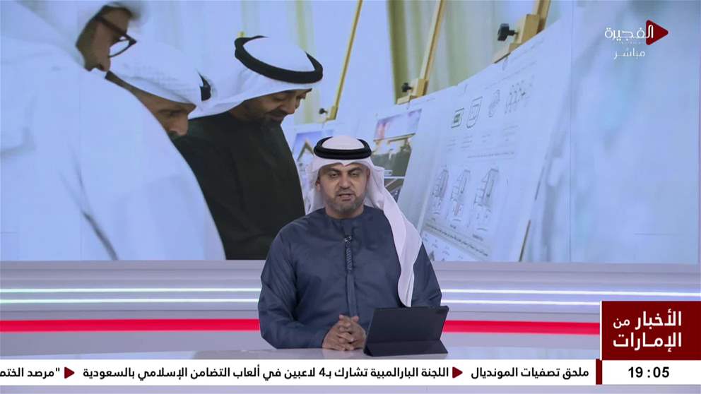 رئيس الدولة يطلع على مشروع استاد نادي الجزيرة الجديد
