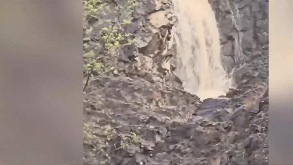 امطار الخير تهطل على جبال الفجيرة