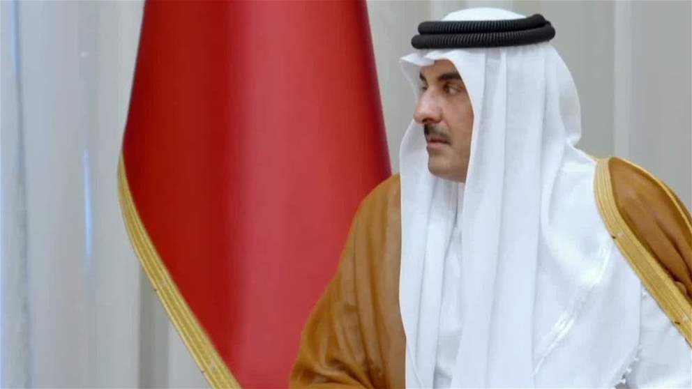 منصور بن زايد يلتقي أمير قطر على هامش قمة شرم الشيخ للسلام