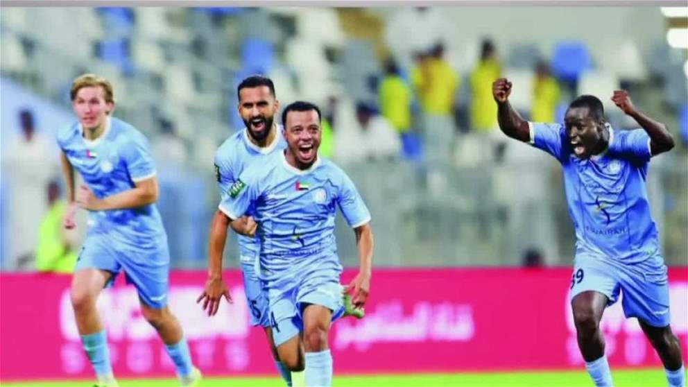 دبا يُقصي الوصل ويتأهل إلى دور الثمانية من الكأس الغالية