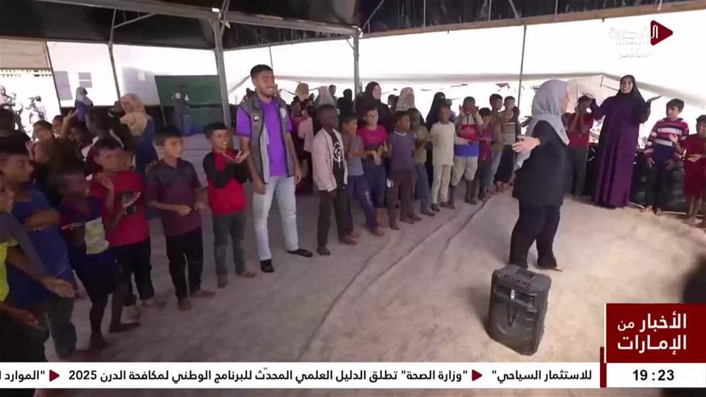 "الفارس الشهم 3" توزّع كسوة شتوية على الطلبة في غزة