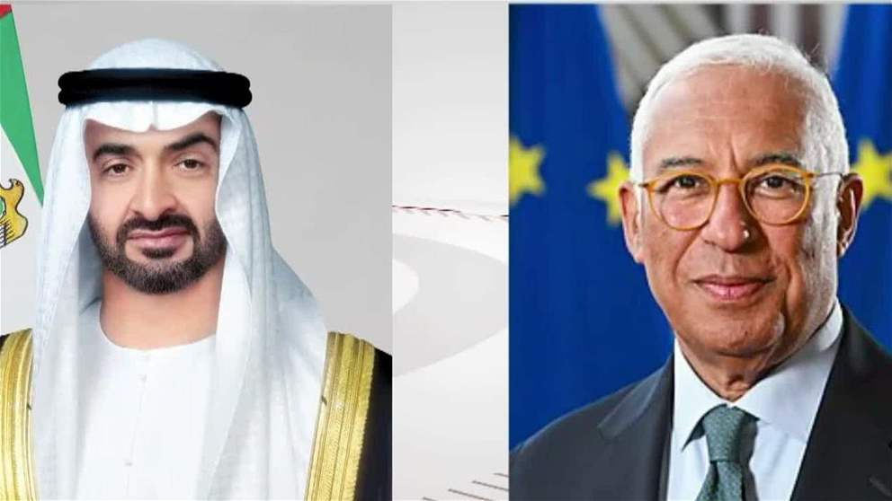 رئيس الدولة ورئيس المجلس الأوروبي يبحثان علاقات التعاون بين الإمارات والاتحاد الأوروبي والتطورات الإقليمية