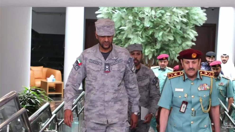 قائد الحرس الوطني يزور شرطة الفجيرة لبحث التعاون المشترك