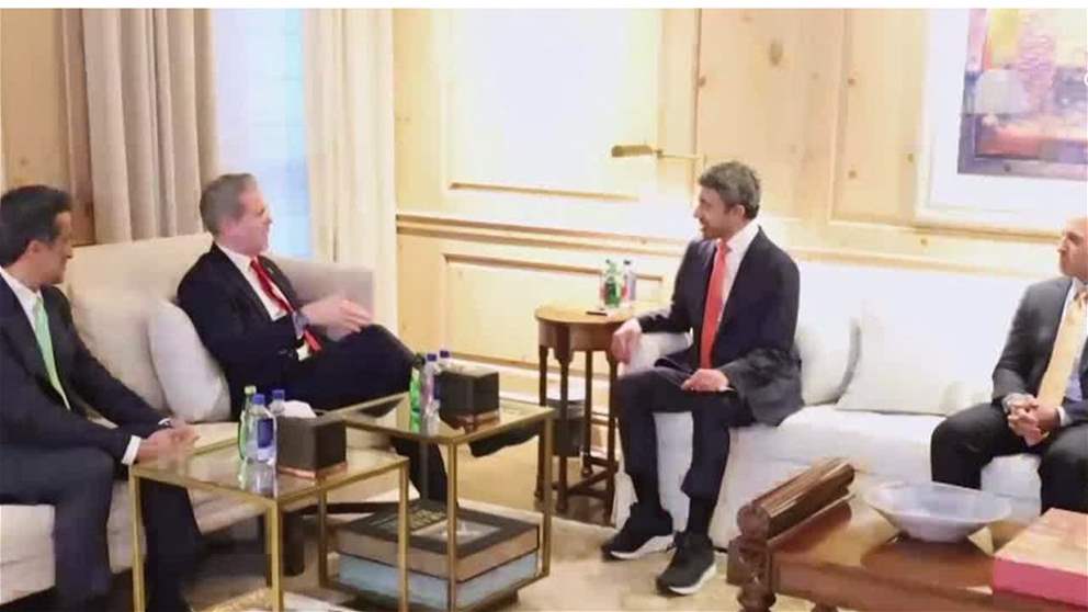 عبدالله بن زايد يلتقي وزير الخزانة الأميركي